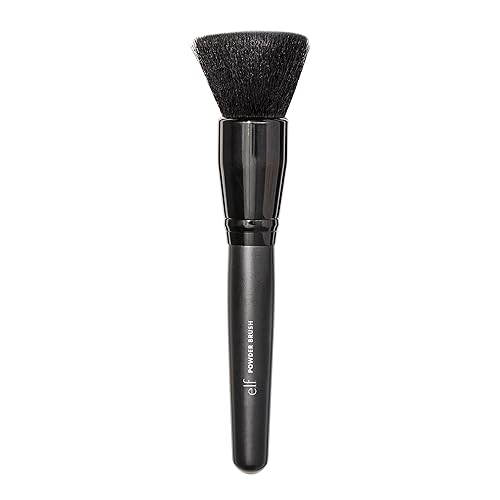 e.l.f. Cosmetics Studio Powder Brush, Creates a Professional Sculpted Look, Synthetic Bristles Beauty & Personal Care e.l.f. Cosmetics