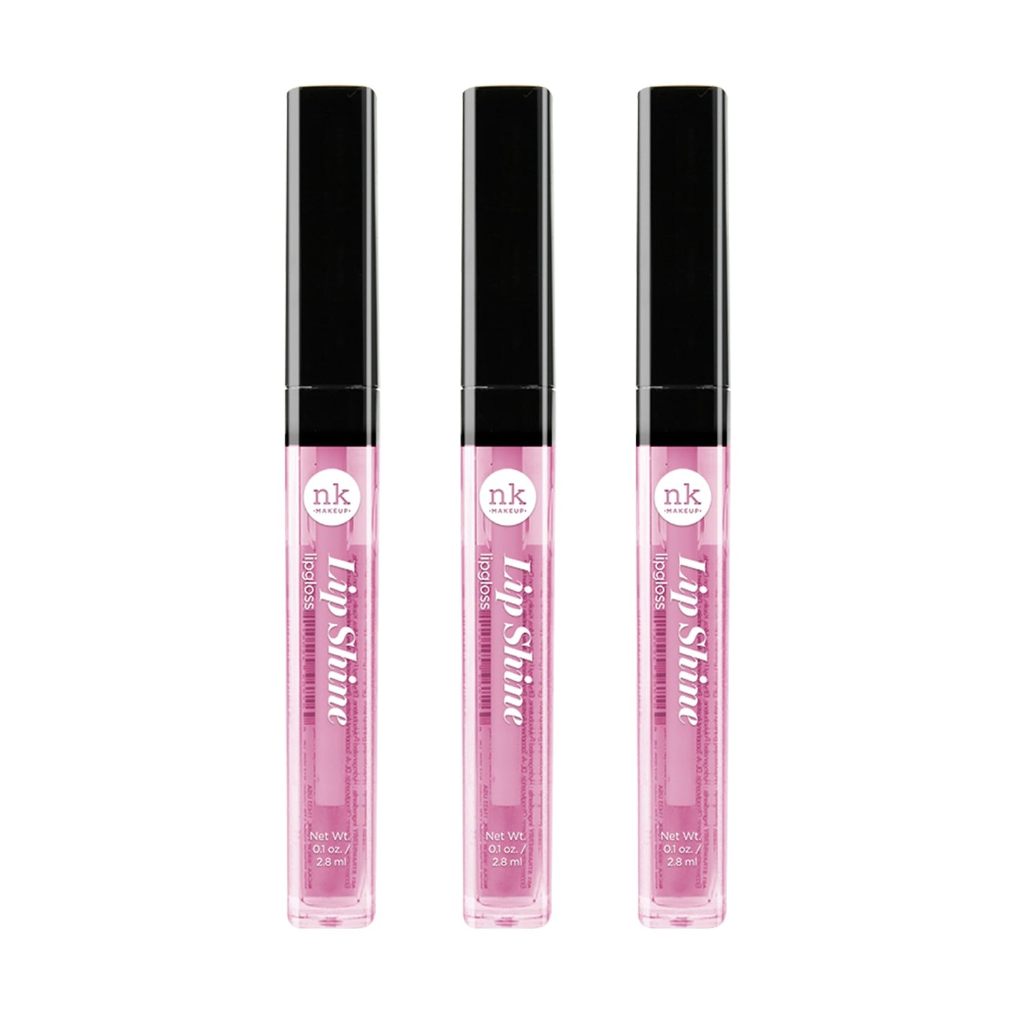 NICKA K NEW YORK Lipshine, Cosmetics, vibrant colors, bright colors, shining lips, lip shine, long lasting (AMZ249) Beauty & Personal Care NICKA K NEW YORK
