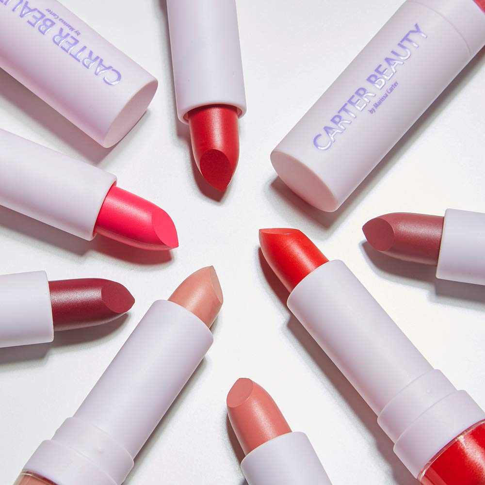 Carter Beauty by Marissa Carter Word Of Mouth Lipstick - Intense Color With A Smooth Matte Finish, Long-Lasting Comfortable Wear, Can Be Used Beauty & Personal Care Carter Beauty