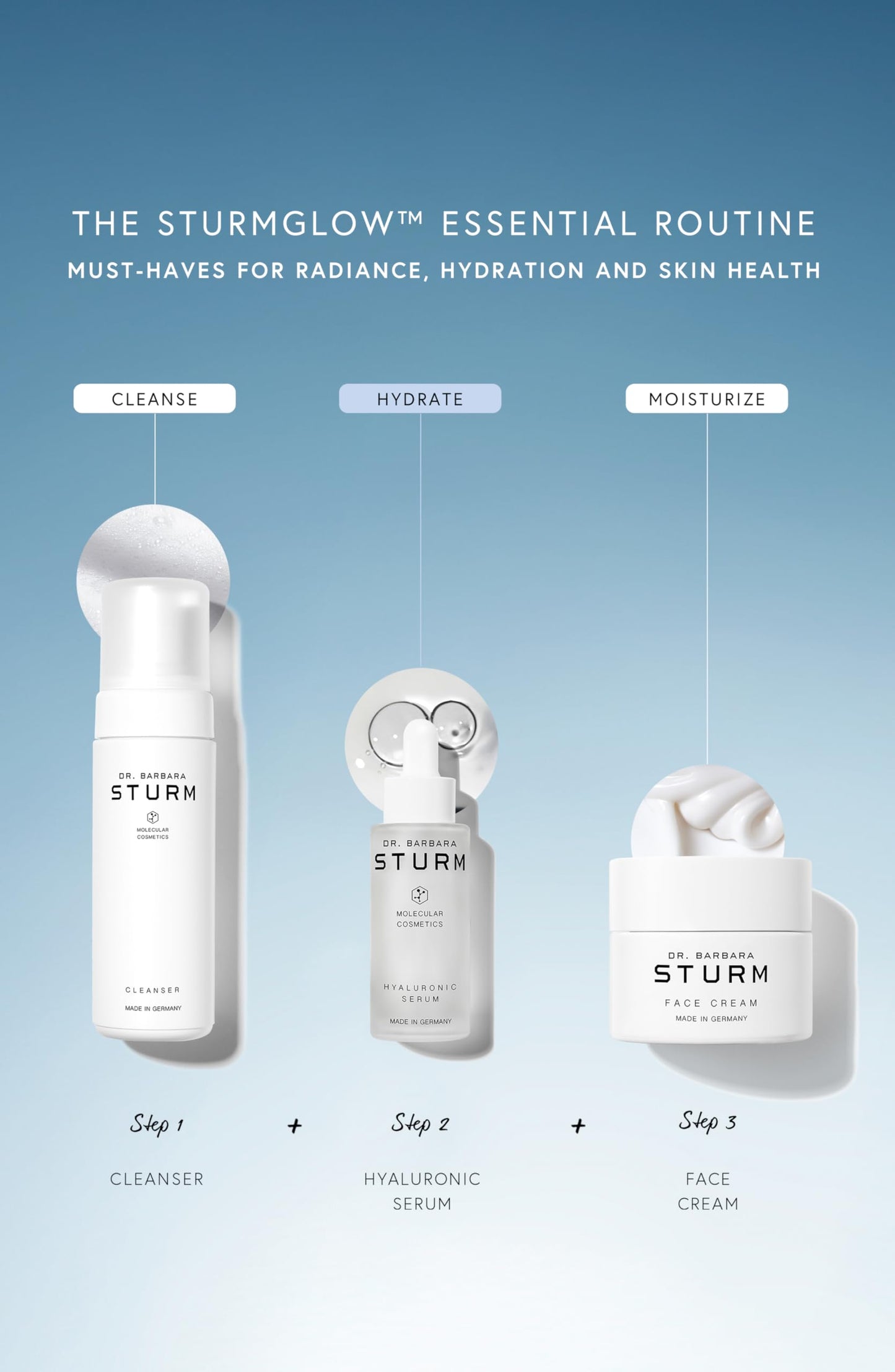 Hyaluronic Serum Home & Away Gift Set Beauty & Personal Care Dr. Barbara Sturm