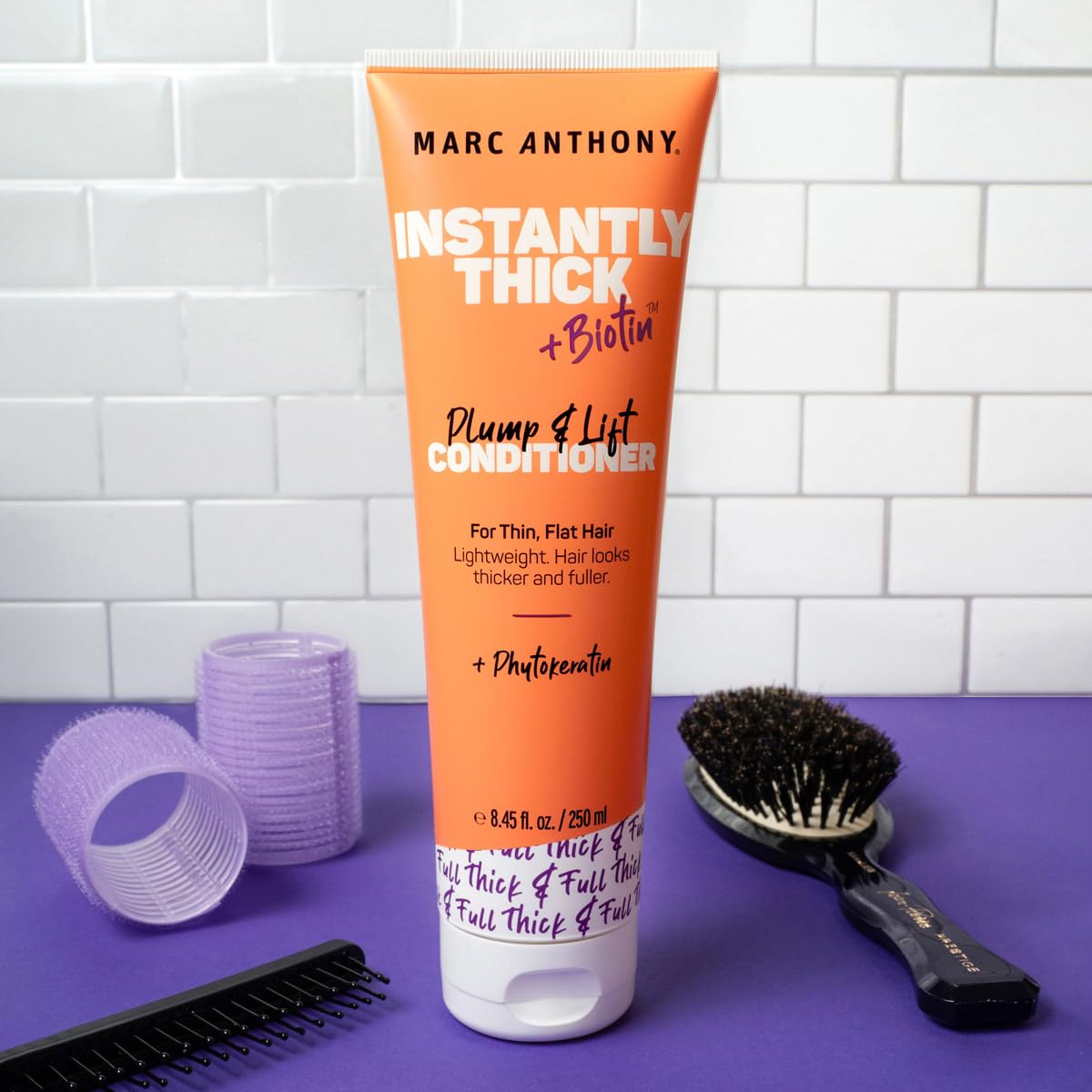 Marc Anthony Instantly Thick Biotin Conditioner, 8.45 oz - Volumizing & Moisturizing Hair Product for Thin, Flat or Dry Hair - Paraben-free Beauty & Personal Care Marc Anthony