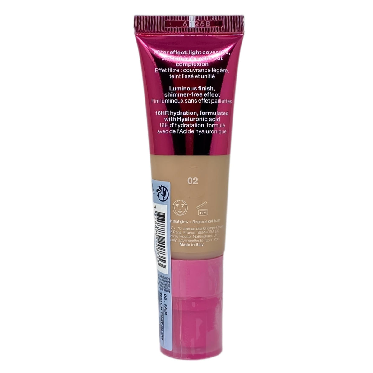 SEPHORA COLLECTION Watch That Glow Complexion Filter 02 Fair