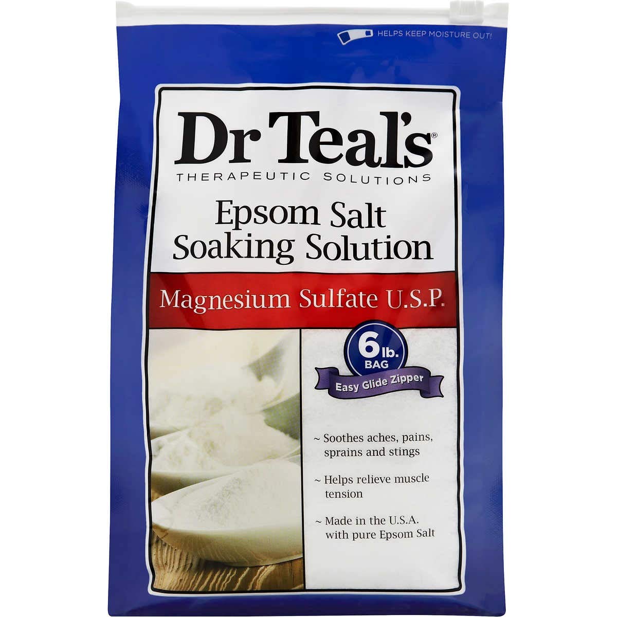 Dr. Teal's Epsom Salt, 6 Pounds (2 Count) Beauty and Personal Care Dr Teal's