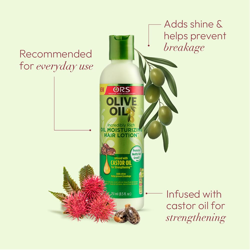 Organic Root Stimulator Olive Oil Moisturizing Hair Lotion, 8.5 Fl Oz (11079) Beauty & Personal Care ORS