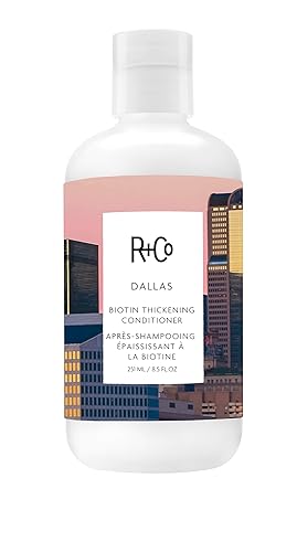 R+Co Dallas Biotin Thickening Conditioner | Weightless Hydration, Strengthens + Enhances Shine | Vegan + Cruelty-Free | 8.5 Oz Beauty & Personal Care R+Co