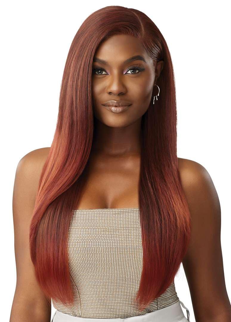 Outre Lace Front Wig - Melted Hairline - Swirlista - Swirl 101 (DR2/HONEY BROWN)