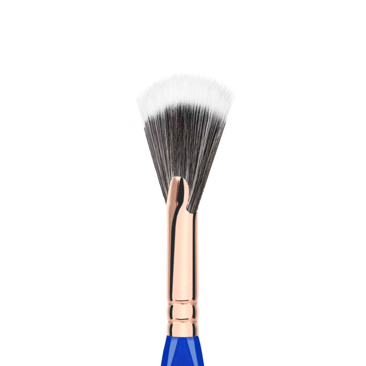Bdellium Tools Professional Makeup Brush - Golden Triangle 925 Duo Fibre Fan - With All Vegan and Soft Synthetic Fibers, For Lightweight