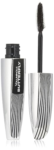 L'Oreal Paris Voluminous Butterfly Mascara, Washable, Blackest Black, 0.22 Fl. Oz., 1 Count Beauty & Personal Care L'Oreal Paris