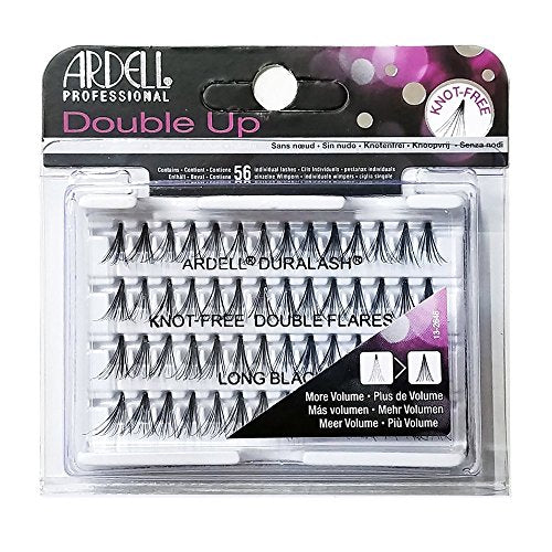 Ardell Professional Duralash Individual Double Up Lashes: Knot-Free Double Flare, Long Beauty & Personal Care Ardell