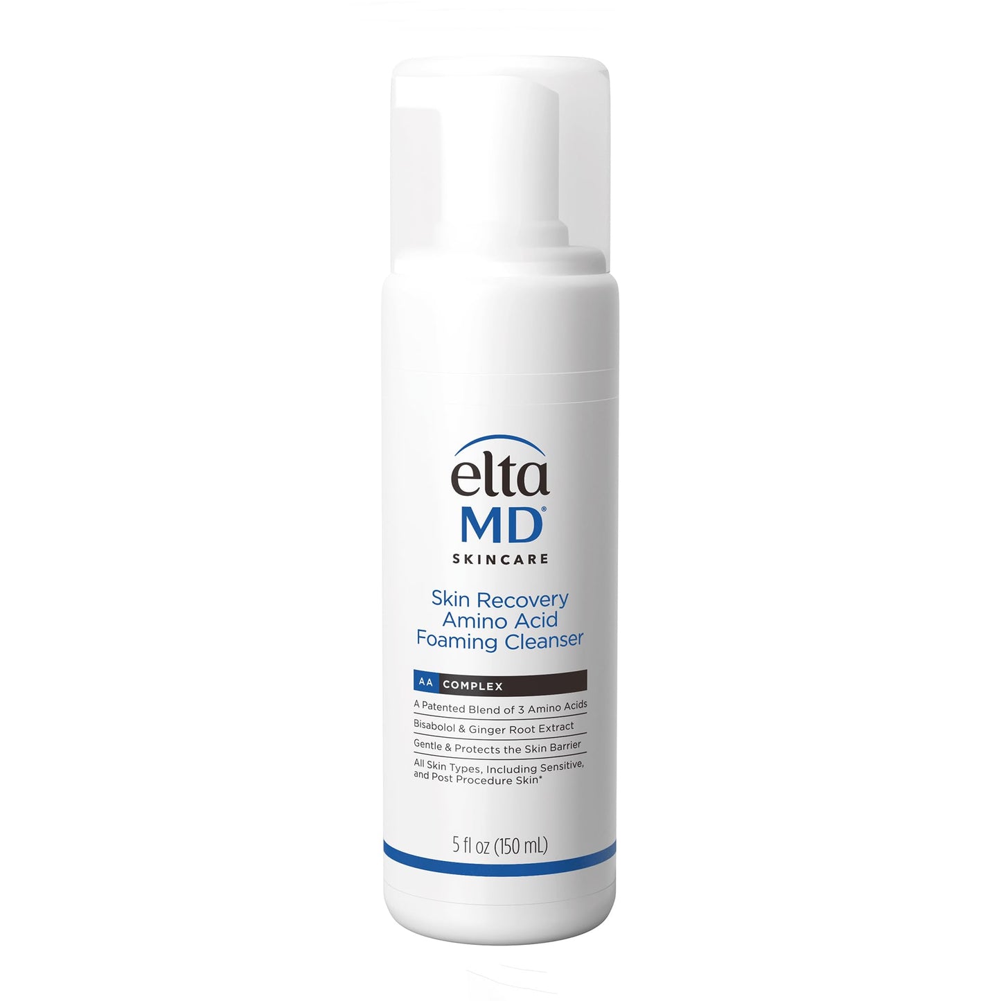 EltaMD Skin Recovery Amino Acid Foaming Cleanser, Gentle Face Cleanser for Sensitive Skin, Proven to Gently Remove Makeup and Sunscreen,Fragrance Free Beauty & Personal Care EltaMD