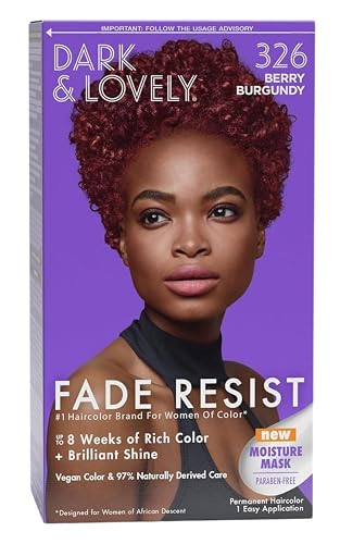 Dark & Lovely Color #326 Berry Burgundy (Pack of 2) Beauty & Personal Care Dark & Lovely