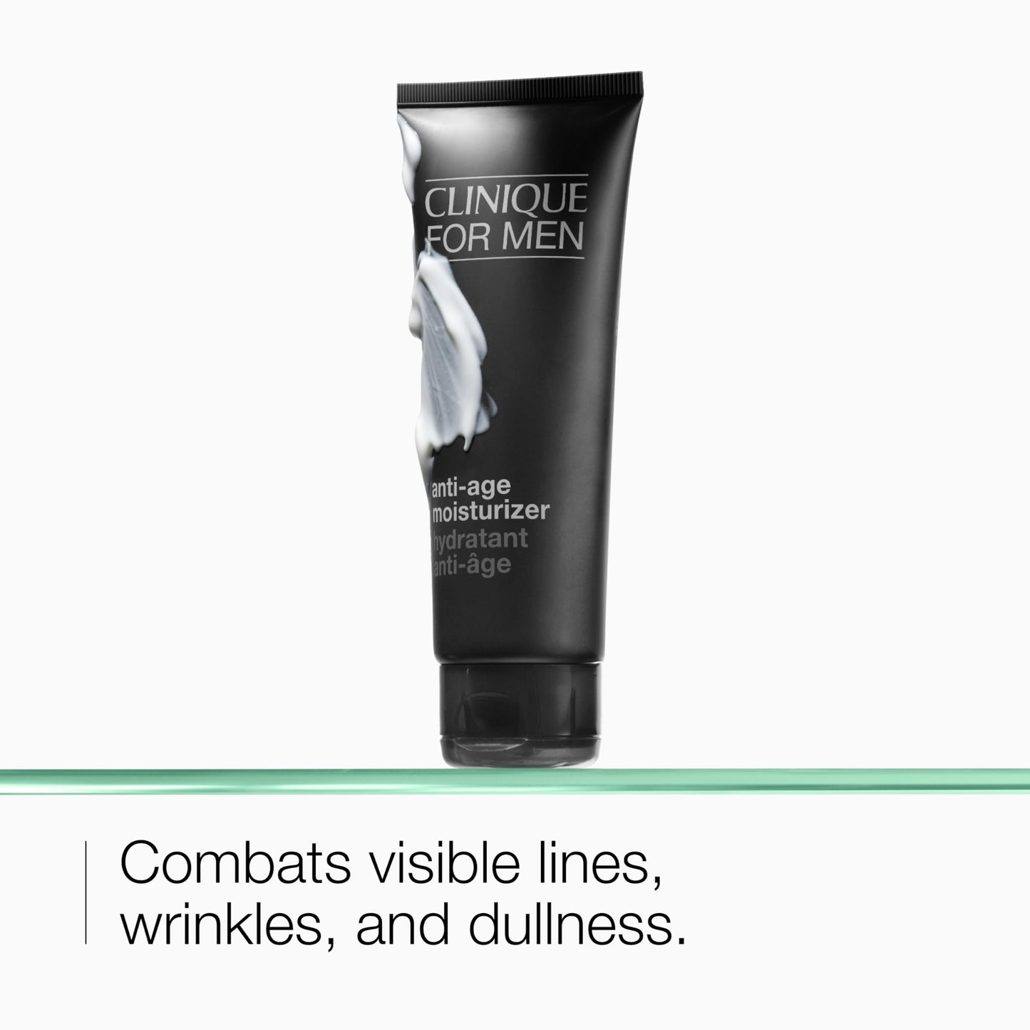 Clinique For Men Daily Anti-Age Face Moisturizer With Hyaluronic Acid, Vitamin E + Glycerin | Combats Lines, Wrinkles + Dullness | Hydrating + Beauty & Personal Care Clinique