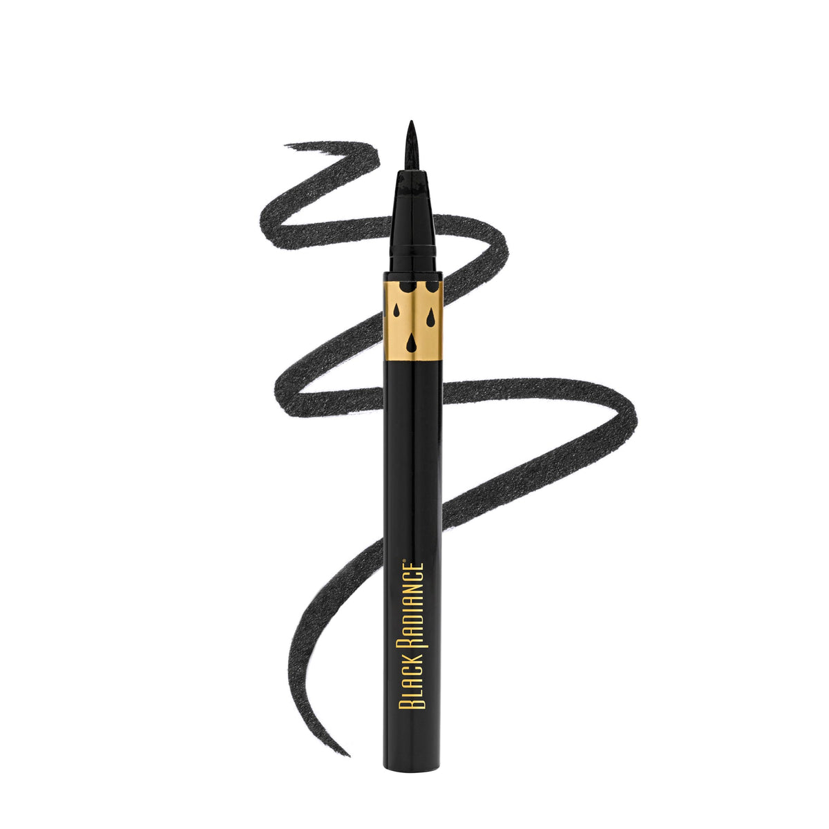 Black Radiance Fine Line Waterproof Liquid Eyeliner Pen - Black Velvet Beauty & Personal Care Black Radiance