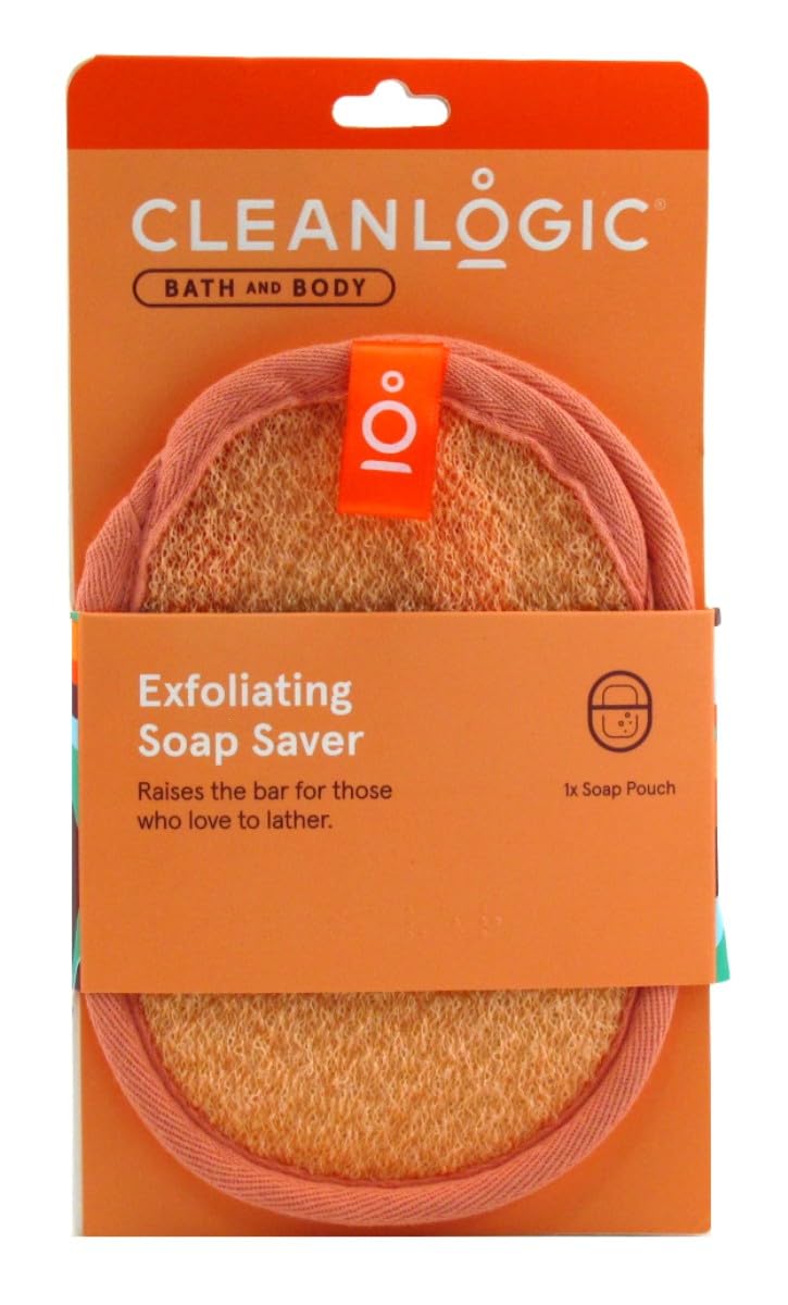 Cleanlogic Clean Logic Bath & Body Exfoliating Soap Saver (Pack of 3) Beauty & Personal Care Cleanlogic
