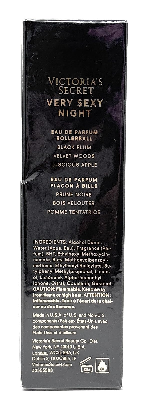 Victoria's Secret Very Sexy Night Eau de Parfum Rollerball .23 oz Travel Size Beauty & Personal Care Victoria's Secret