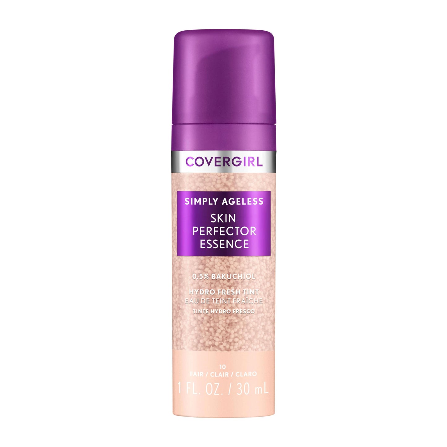 CoverGirl Simply Ageless 45 Medium-Olive Liquid Foundation Bundle with Blending Brush, Skincare Makeup with Bakuchiol & Acid Beauty and Personal Care COVERGIRL Default Title