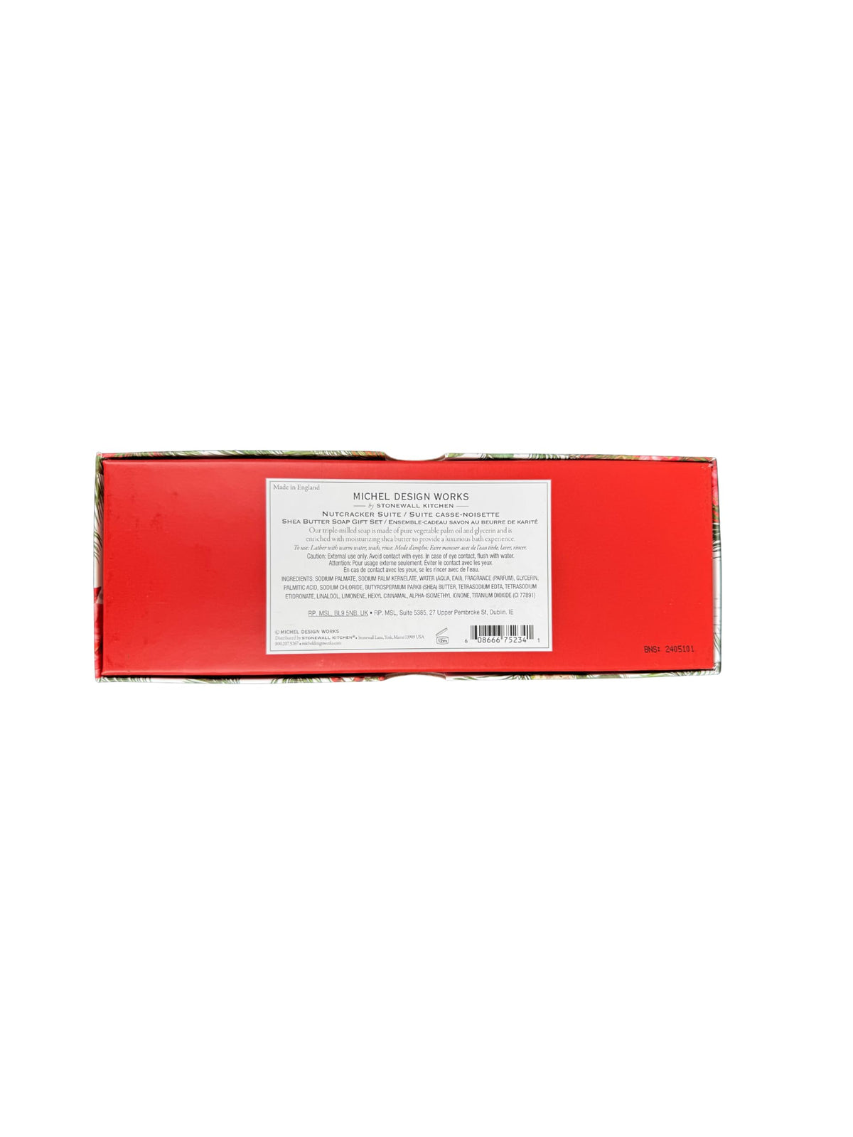 Michel Design Works Triple Shea Butter Soap Gift Set (3 Bars) (Nutcracker Suite) Beauty & Personal Care Michel Design Works