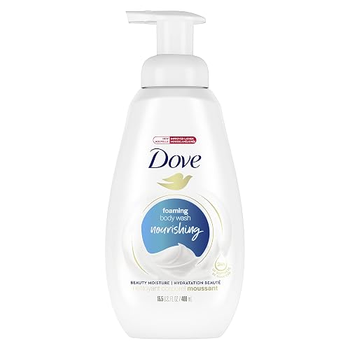 Dove Instant Foaming Body Wash for Soft, Smooth Skin Deep Moisture Cleanser That Effectively Washes Away Bacteria While Nourishing Your Skin 13.5 oz Beauty & Personal Care Dove