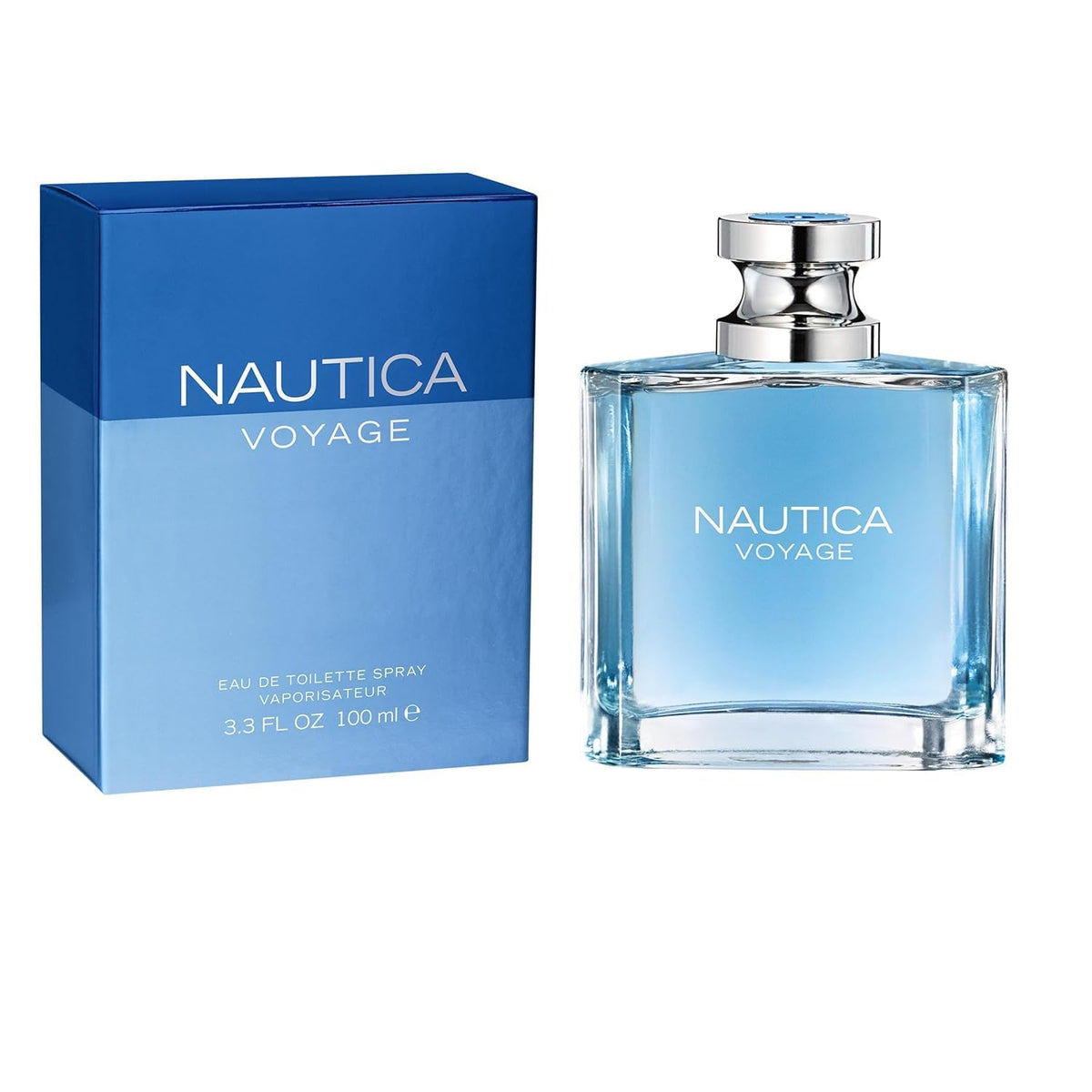 Nautica Voyage Eau De Toilette, Cologne and Fragrance For Men, Fresh, Romantic, Fruity Scent Woody, Aquatic Notes of Apple, Water Lotus, Cedarwood Beauty & Personal Care Nautica