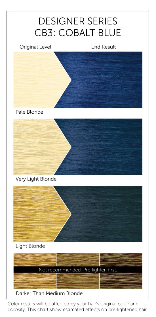 Bigen CB3 Cobalt Blue Designer Series Semi-Permanent Hair Color (pack of 3) Beauty & Personal Care Bigen