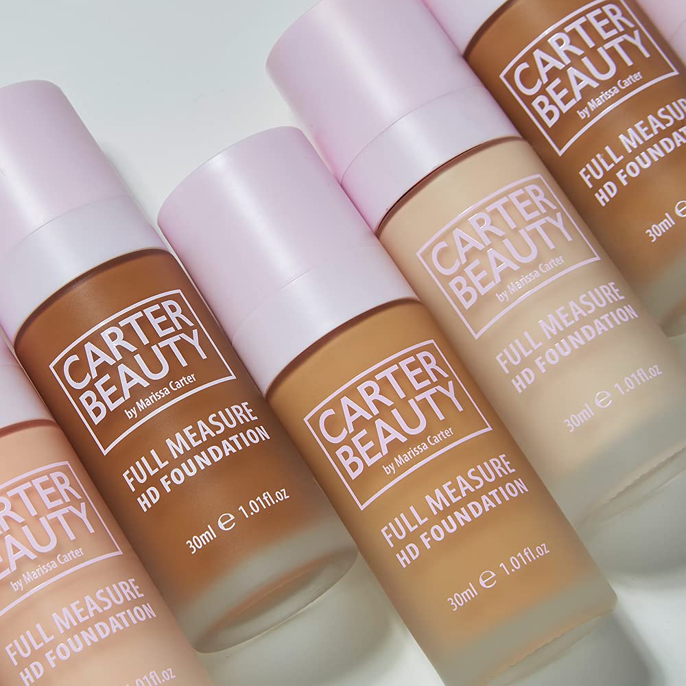 Carter Beauty By Marissa Carter Full Measure HD Foundation- Water-Based, Super Soft Skin Perfector - Vegan And Cruelty Free, Paraben And Sulfate Free Beauty & Personal Care Carter Beauty