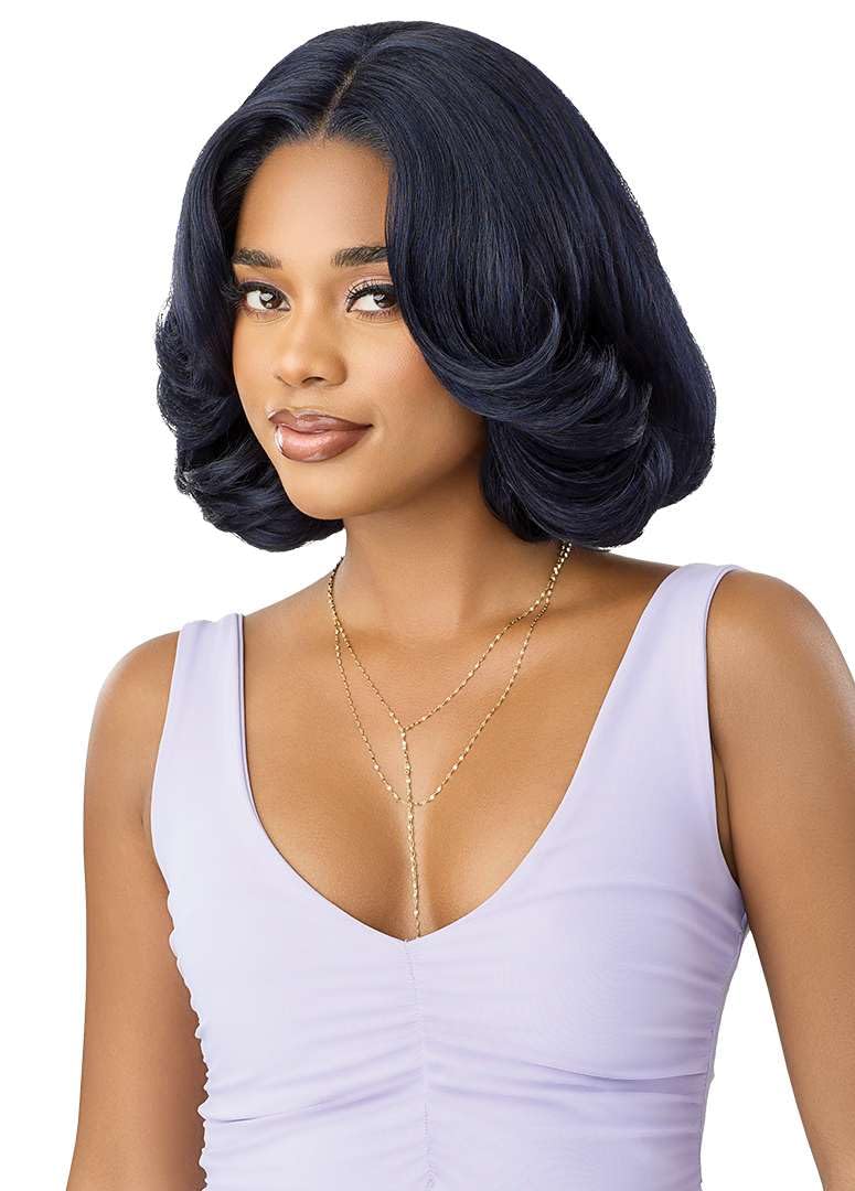 Outre Lace Front Wig - Perfect Hair Line 13X4 - Swoop Series - Swoop 23 (VINTAGE BLONDE)