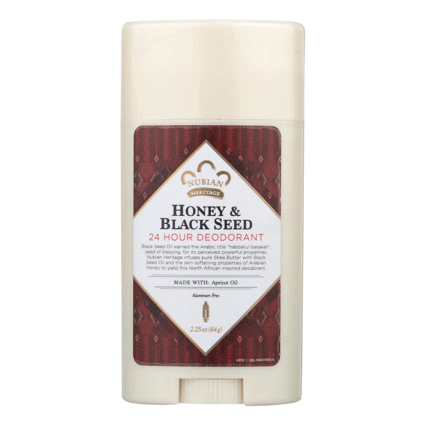 Nubian Heritage Deodorant Honey Blkseed Beauty and Personal Care Nubian Heritage