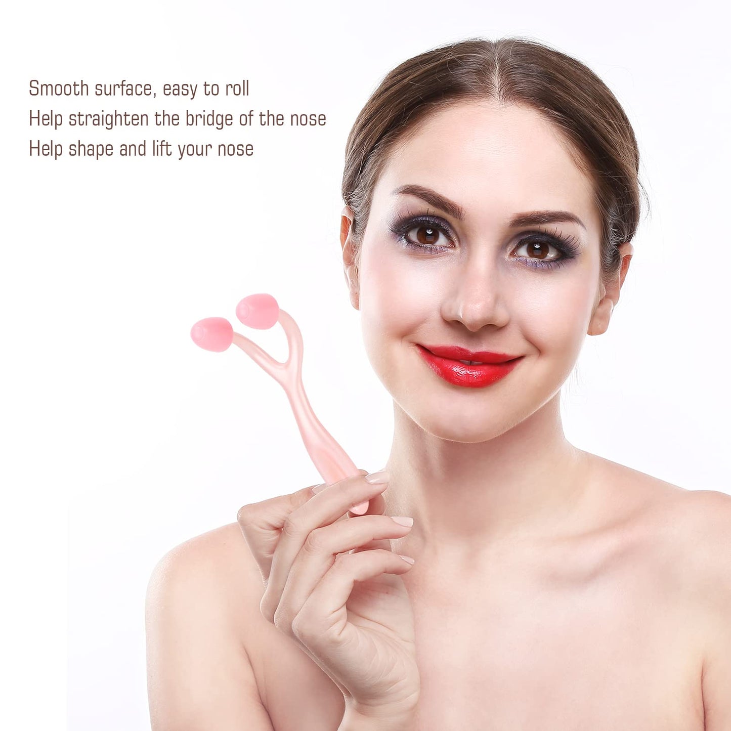 2pcs Nose Massager, Portable Nose Bridge Lifting Shaping Massage Tool Beauty Tool, for Home Beauty Salon Beauty and Personal Care Brrnoo