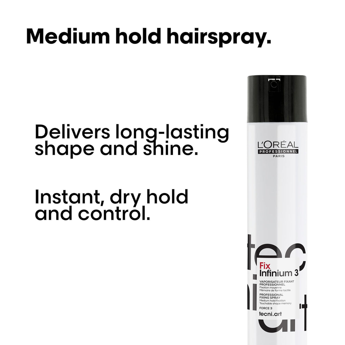 L'Oréal Professionnel Paris Fix Infinium 3 - Medium Hold
