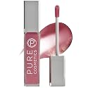 Pure Illumination Light-Up Lip Gloss with LED-Lit Applicator Brush + Side Mirror, Non-Sticky, Moisturizing Hydrating Lip Glosses with Lanolin, Jojoba Beauty & Personal Care Pure Cosmetics