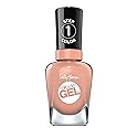 Sally Hansen Miracle Gel Salon Quality Nail Polish | Gel-Like Formula, Two-Step System, No UV Light Needed, Long Lasting | Semi-opaque, glossy | 184 Beauty & Personal Care Sally Hansen