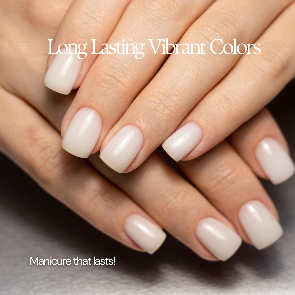 Karma Organic Natural Nail Polish-Non-Toxic Nail Art, Vegan and Cruelty-Free Nail Paint (French White)