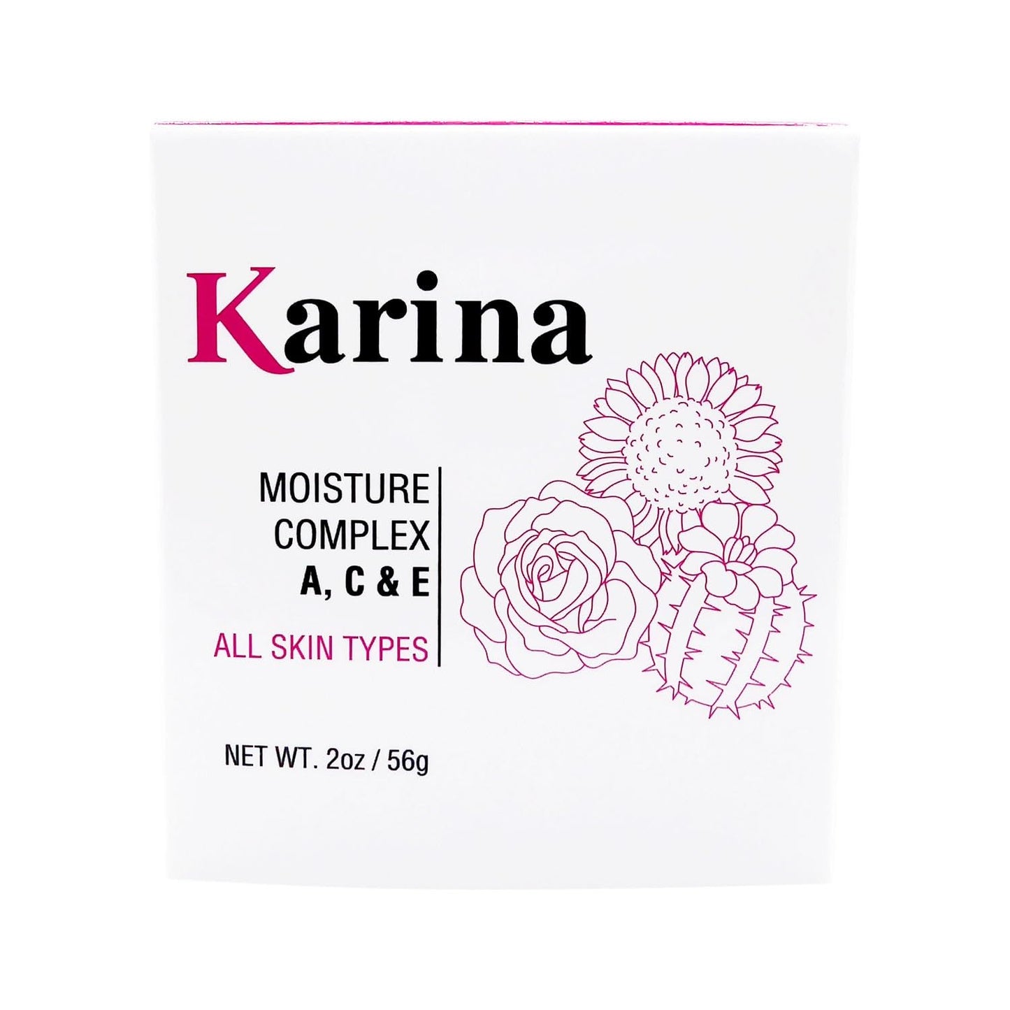 Karina Moisture Complex A, C & E Face Moisturizer - Hydrating Vitamin C Face Cream for All Skin Types | Nourishing Facial Moisturizer with Vitamins A Beauty & Personal Care Karina Skin Care