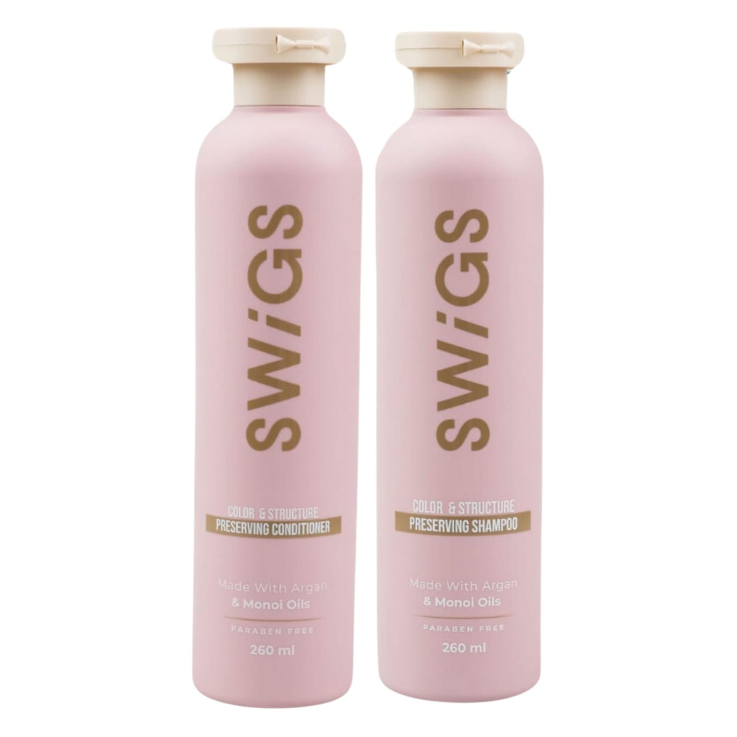 SWIGS Human & Synthetic Wig Shampoo & Conditioner set| Detangle Wig |Color-Safe| Promotes Body & Volume | Promote Silkiness & Shine | 2 Pack, 8 oz Beauty & Personal Care swigs