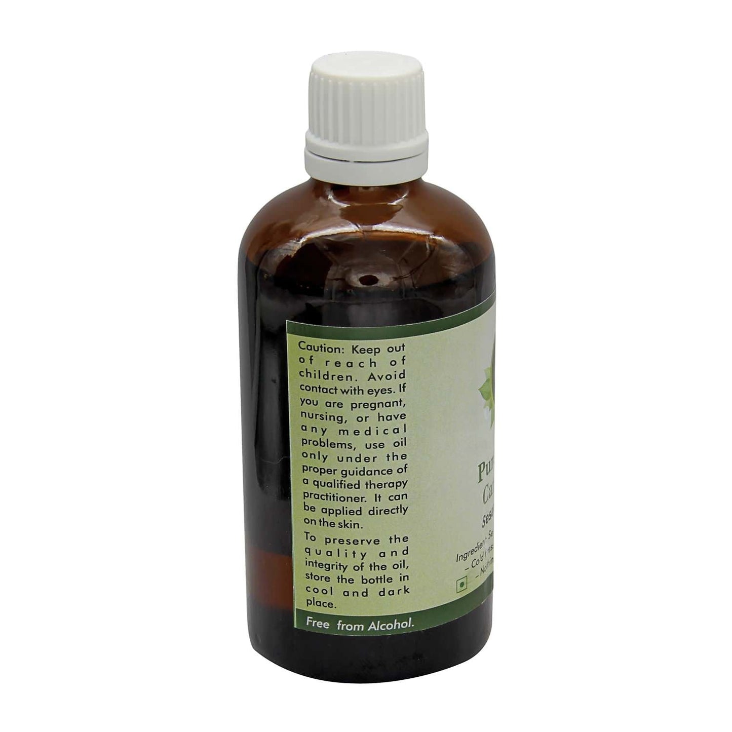 R V Essential Pure Sesame Carrier Oil 50ml (1.69oz)- Sesamum Indicum (100% Pure and Natural Cold Pressed) Beauty and Personal Care R V Essential