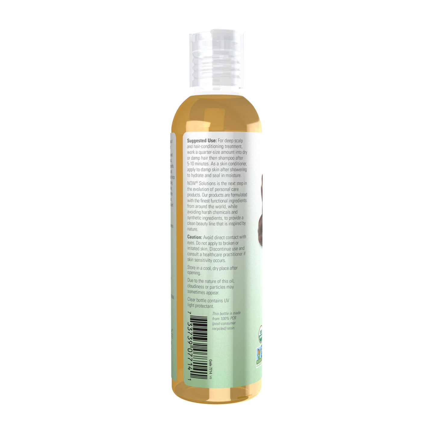 NOW Solutions, Organic Jojoba, Moisturizing Multi-Purpose Oil for Face, Hair and Body, 8-Ounce Beauty & Personal Care NOW Foods