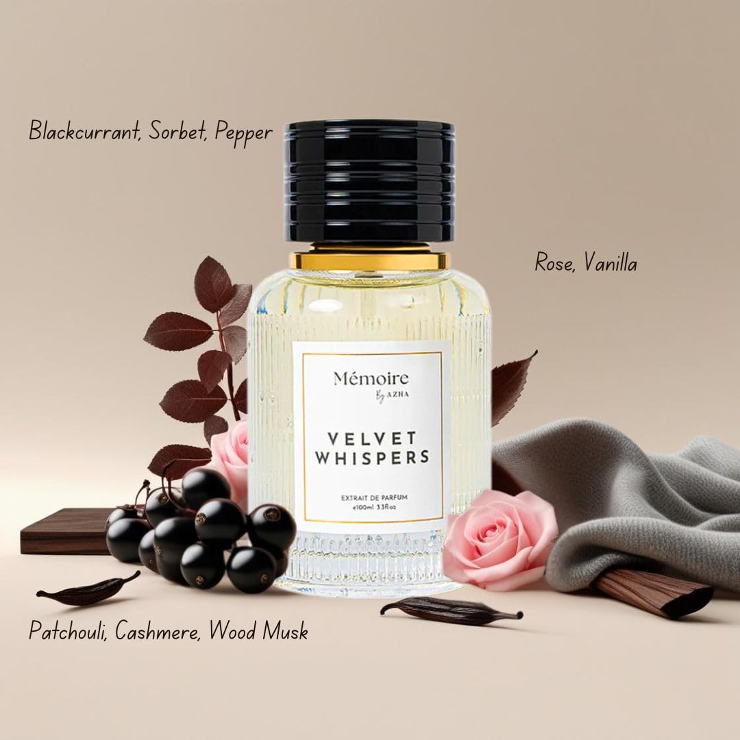 Azha Memoire Collection Velvet Whispers, Bedouin & Sands of Time Extrait de Parfum Sprays 100ml (3.4 oz) Beauty & Personal Care Azha Perfumes