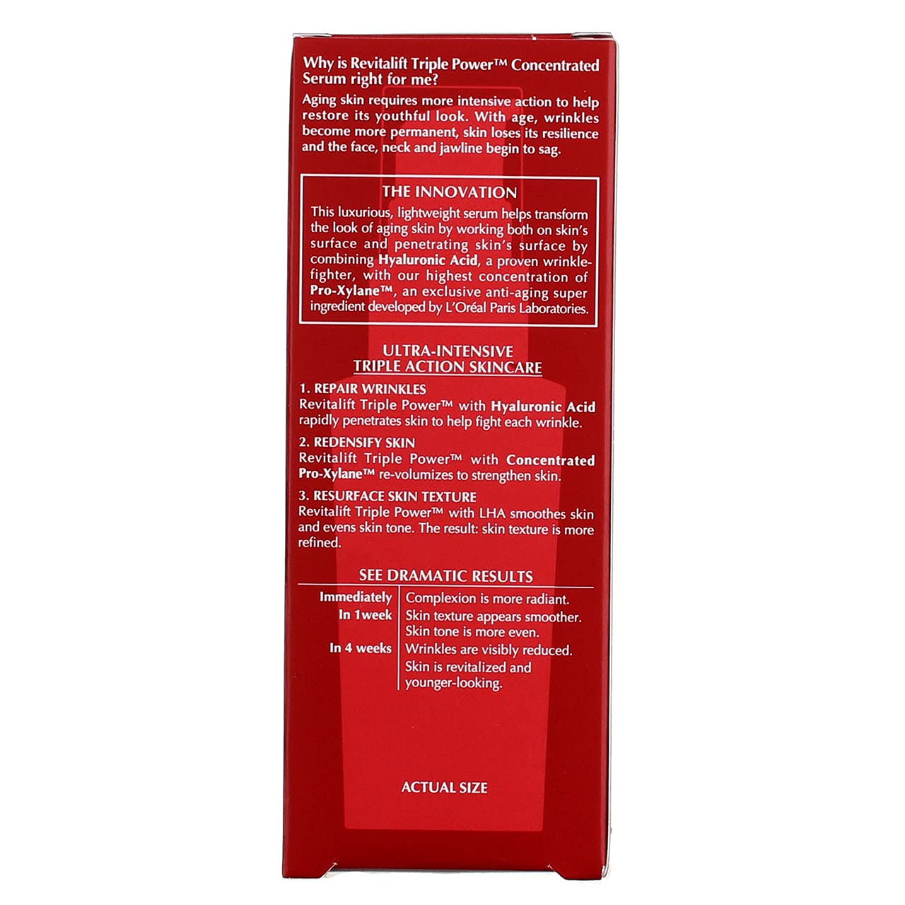 L'Oreal Paris Revitalift Triple Power Concentrated Serum Treatment (Pack of 3) Beauty & Personal Care L'Oreal Paris