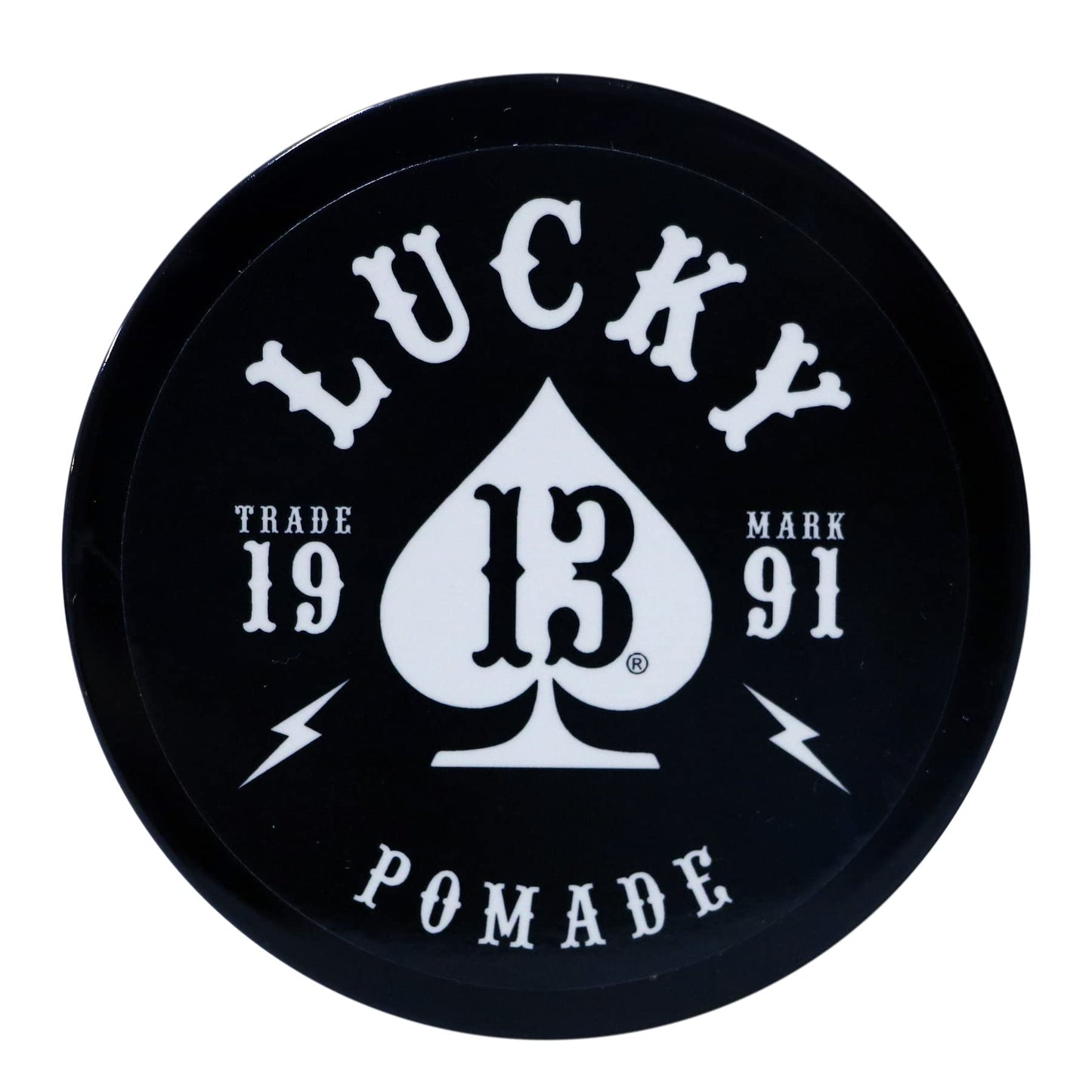 Lucky 13 Barber Supplies Original Hair Pomade | High Hold | High Shine | Water Based | Mai Tai Scent, 4oz Beauty & Personal Care Lucky 13