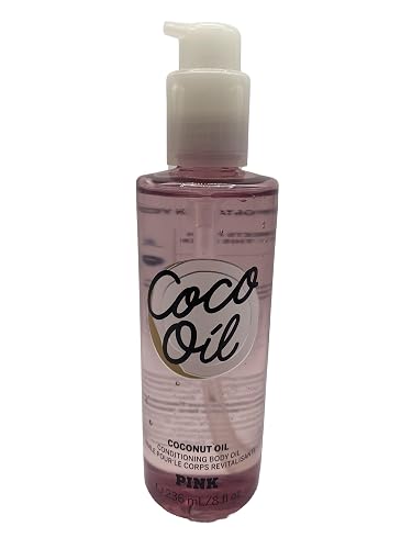 Victoria's Secret Pink Coco Oil Conditioning Body Coconut Oil 8 Fluid Ounce Beauty & Personal Care Victoria's Secret
