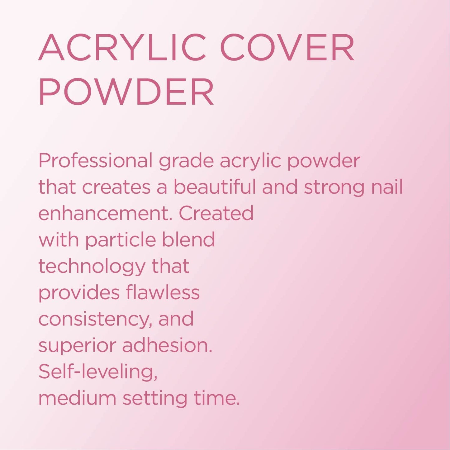 Young Nails Acrylic Powders, Cover - Created for a flawless consistency and superior adhesion - Cover Powder Begins to set in 75 seconds - Available Beauty & Personal Care Young Nails