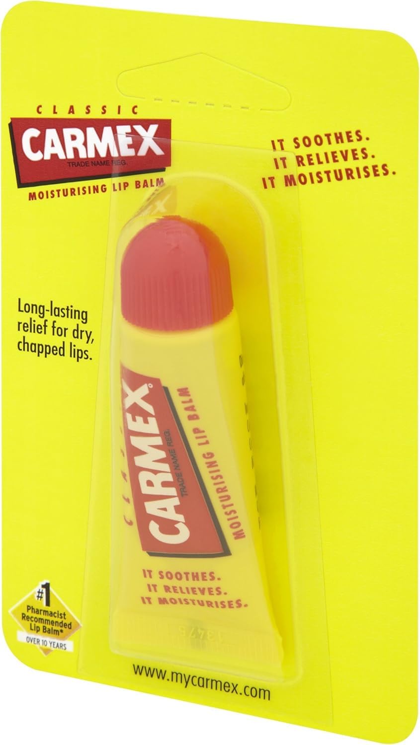 Carmex Classisc Lip Balm Medicated, 0.35 oz., Pack of 12 Beauty and Personal Care Carmex