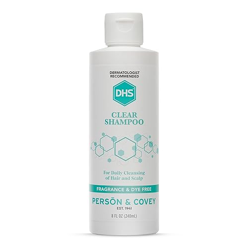 DHS Clear Shampoo - Women’s and Men’s Shampoo for Sensitive Skin/Unscented, Cleans Hair and Treats Dry Scalp/Irritant-free, Paraben-free Beauty & Personal Care DHS