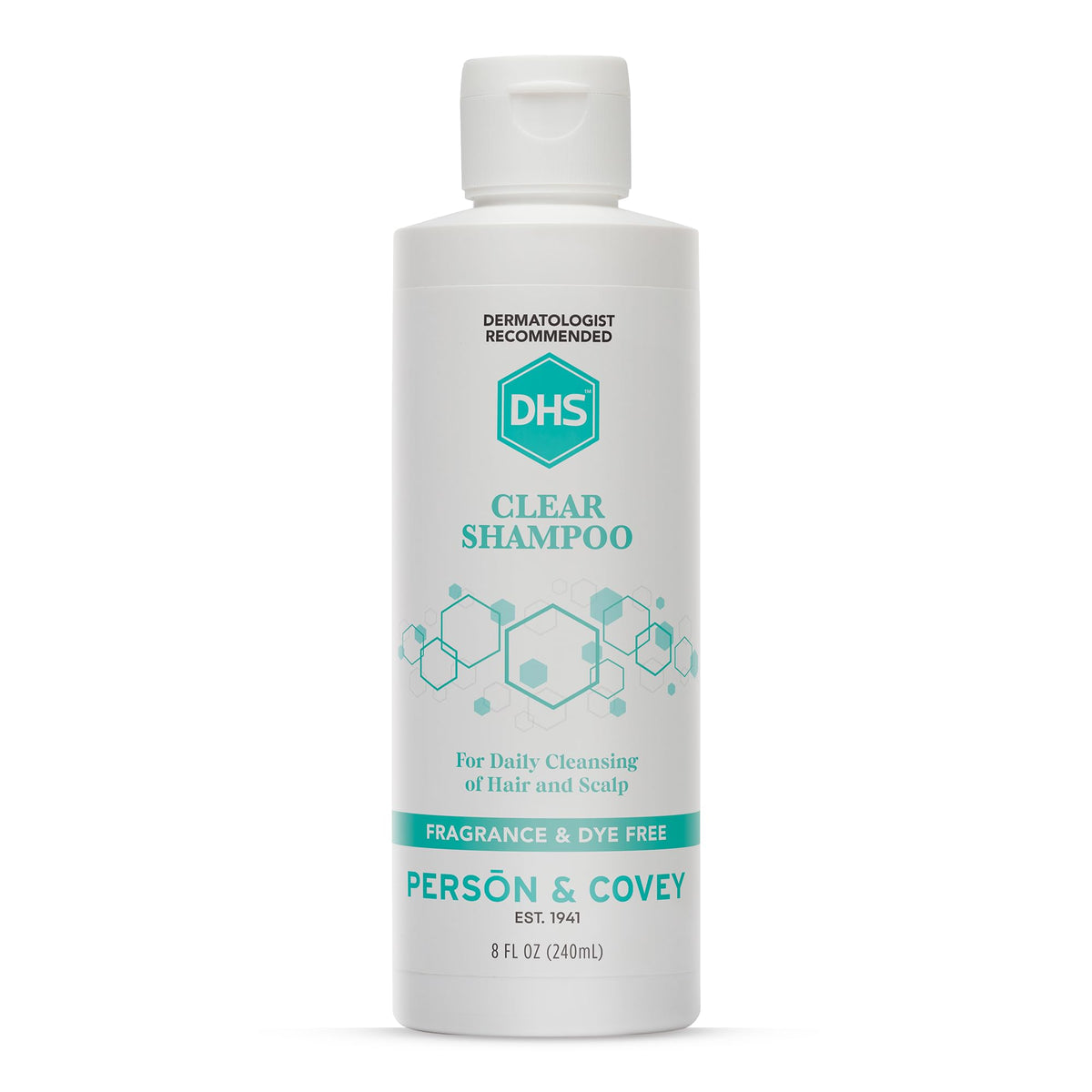 DHS Clear Shampoo - Women’s and Men’s Shampoo for Sensitive Skin/Unscented, Cleans Hair and Treats Dry Scalp/Irritant-free, Paraben-free Beauty & Personal Care DHS