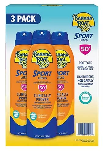 Banana Boat Sport Ultra Sunscreen 50+ SPF (3 pk.) Beauty & Personal Care Banana Boat