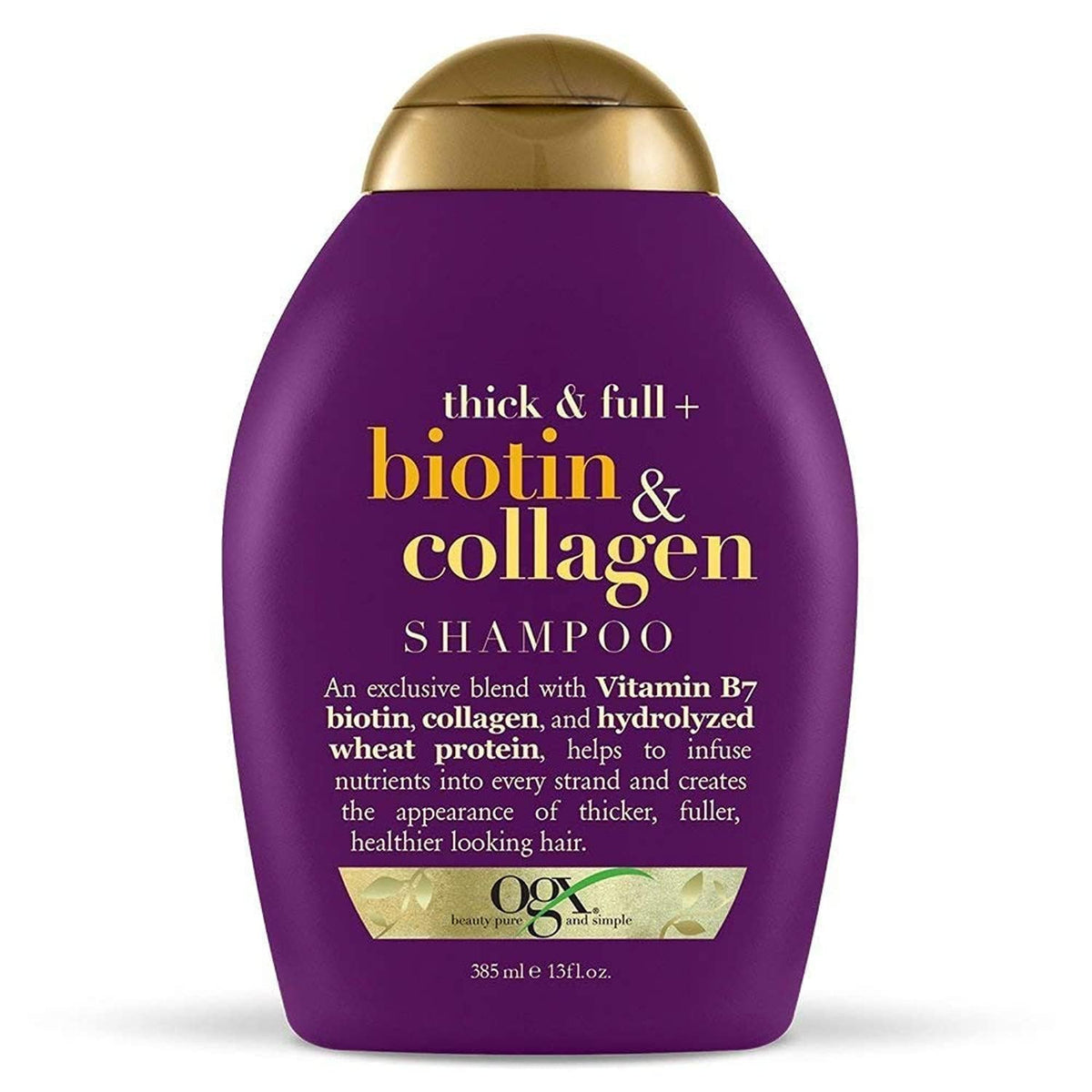 Ogx Shampoo Biotin & Collagen 13 Ounce (384ml) (2 Pack) Beauty & Personal Care OGX