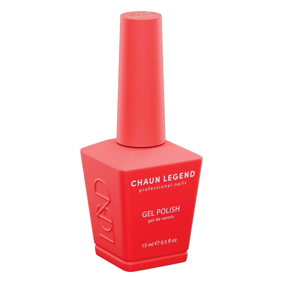 Chaun Legend UV Gel Nail Polish, 0.5 Ounce Long Lasting Salon Quality, Bubble Free Professional Manicures, Quick Dry, High Shine, Muy Caliente! LG5052