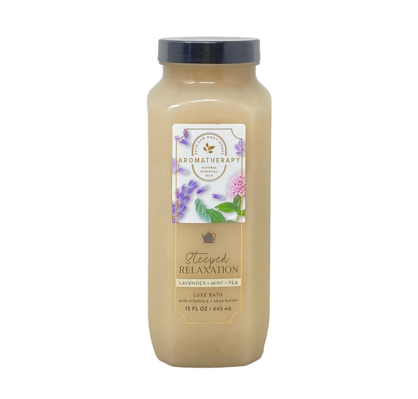 Bath & Body Works Aromatherapy Luxury Bubble Bath, Lavender Mint Tea 15 Ounce Beauty and Personal Care Bath & Body Works