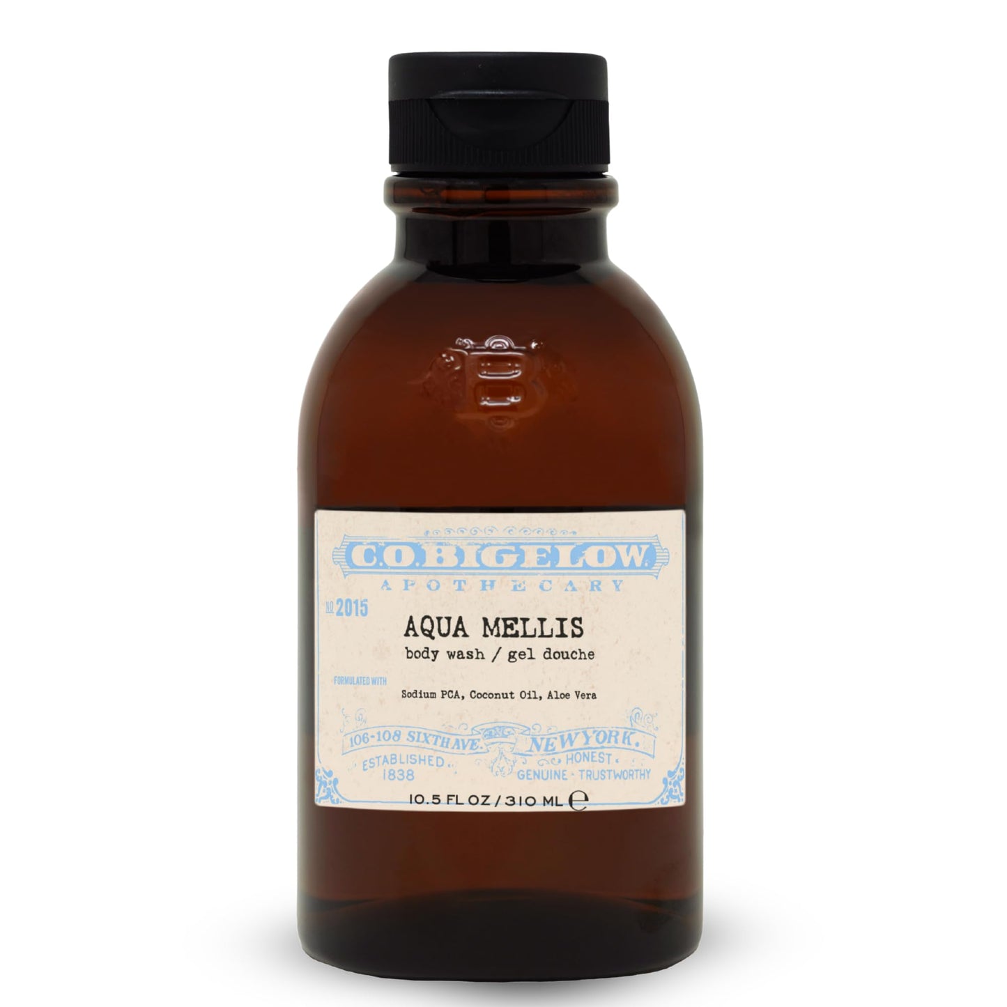C.O. Bigelow Aqua Mellis Body Wash, Iconic Collection Moisturizing Body Wash with Coconut Oil & Aloe Vera, 10.5 Fl Oz Beauty & Personal Care C. O. Bigelow