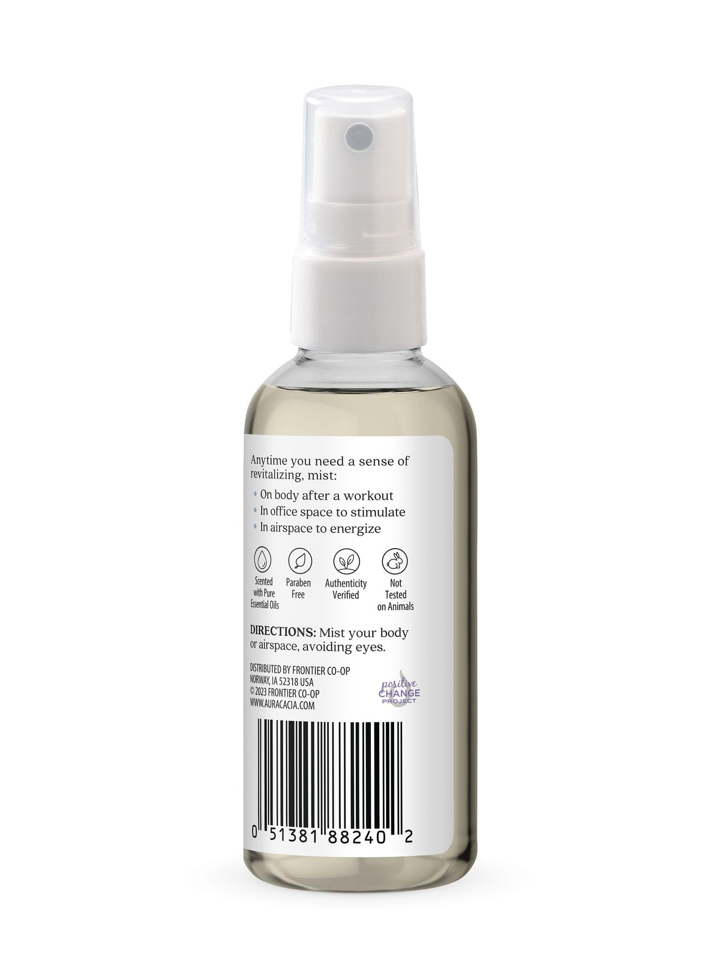Aura Cacia Room and Body Mist, Refreshing Peppermint, 4 Fluid Ounce Beauty & Personal Care Aura Cacia